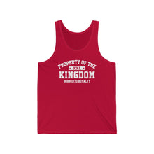 Load image into Gallery viewer, Property of the Kingdom Unisex Jersey Tank
