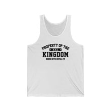 Load image into Gallery viewer, Property of the Kingdom Unisex Jersey Tank