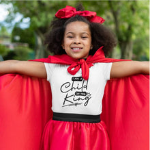 Load image into Gallery viewer, (Youth Sizes) Child of the King Unisex Jersey Short Sleeve White Tee