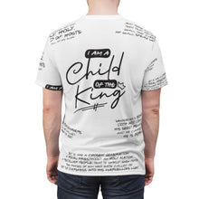 Load image into Gallery viewer, (ALL SIZES) Child of the King Unisex AOP Cut & Sew Tee