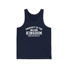 Load image into Gallery viewer, Property of the Kingdom Unisex Jersey Tank