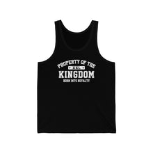 Load image into Gallery viewer, Property of the Kingdom Unisex Jersey Tank