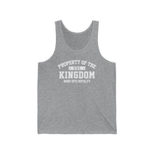 Load image into Gallery viewer, Property of the Kingdom Unisex Jersey Tank