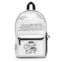 Load image into Gallery viewer, Child of the King Backpack (Made in USA)