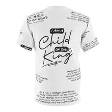 Load image into Gallery viewer, (ALL SIZES) Child of the King Unisex AOP Cut & Sew Tee