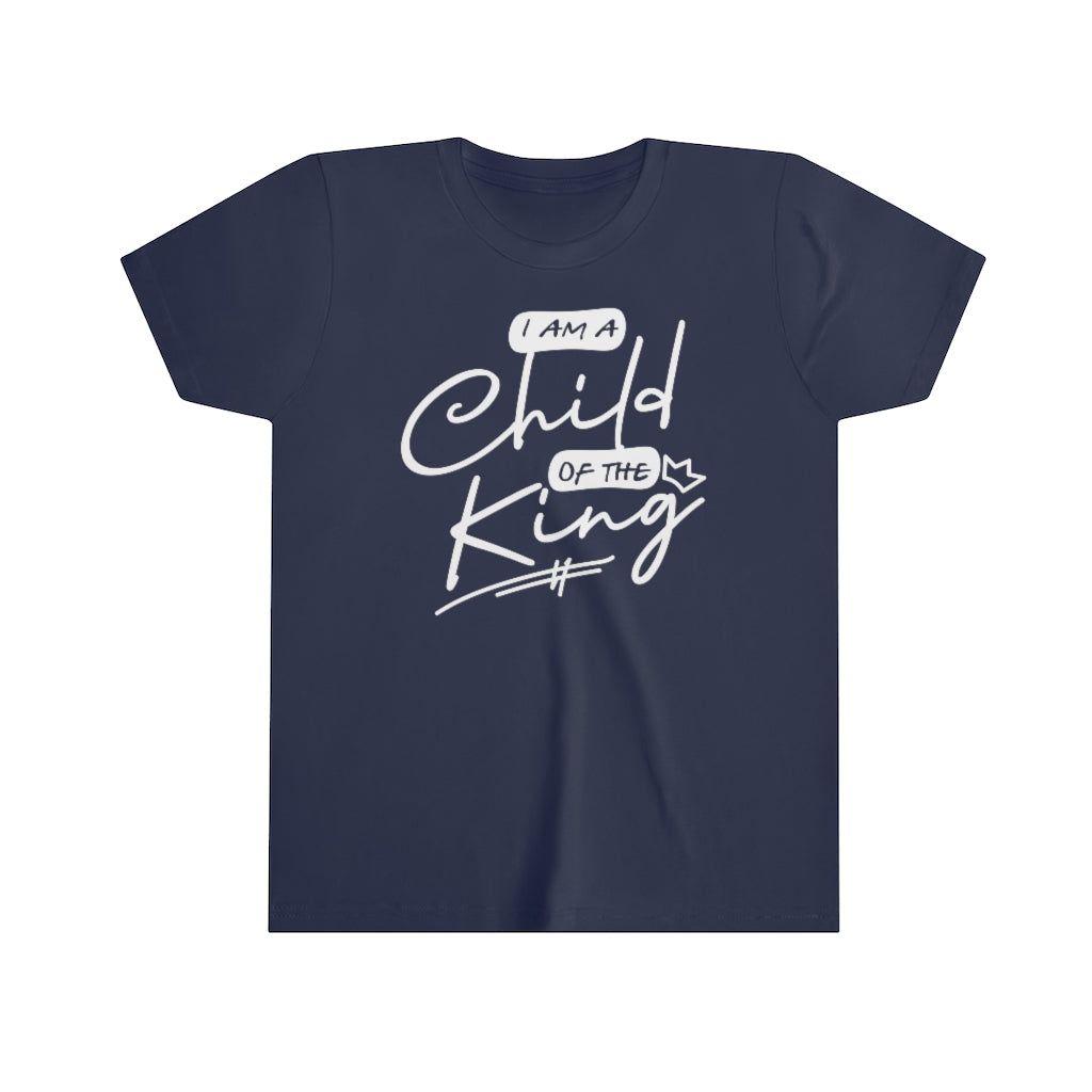 Little King NCAA Boys Youth Football Tee – Team Colors, 100% Cotton, Screen Printed Logo