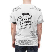 Load image into Gallery viewer, (ALL SIZES) Child of the King Unisex AOP Cut &amp; Sew Tee
